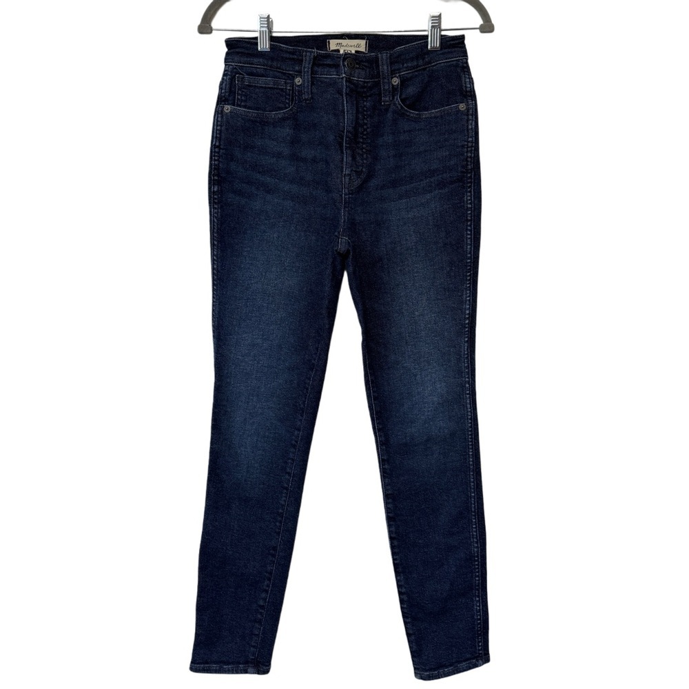 {Madewell} 10” High-Rise Skinny in Bensley Stretch Denim Jeans - Picture 2 of 9